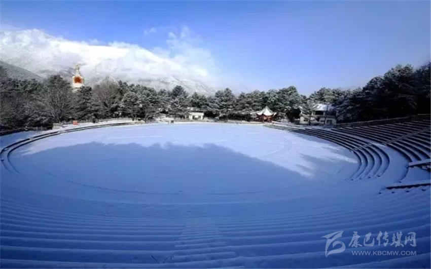 雪后跑馬山，不看就終身遺憾！