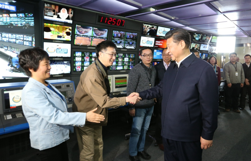 2019年1月25日，十九屆中央政治局在人民日報社就全媒體時代和媒體融合發(fā)展舉行第十二次集體學(xué)習(xí)。習(xí)近平總書記主持學(xué)習(xí)并發(fā)表重要講話。