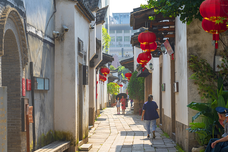 2019年6月28日，福州，三坊七巷風(fēng)光。